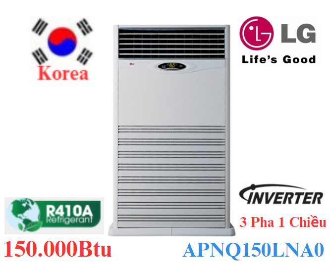 Điều hòa tủ đứng LG 150.000Btu APNQ150LNA0/APUQ150LNA0