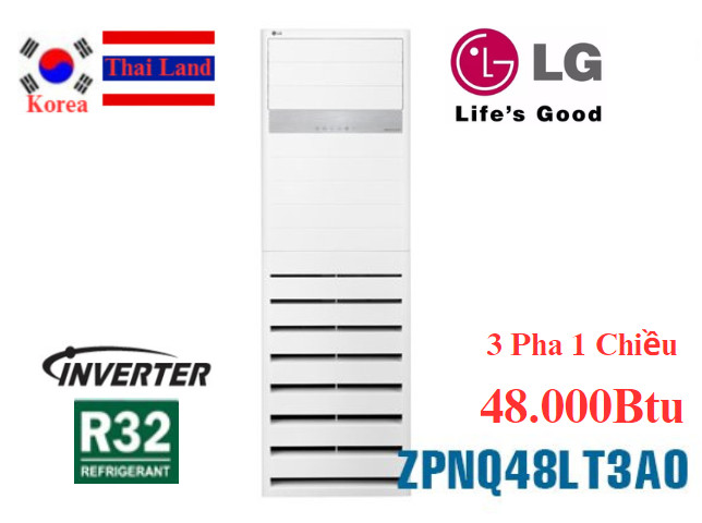 Điều hòa tủ đứng LG 48000Btu ZPNQ48LT3A0/ZUAD3